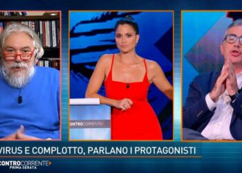 Pregliasco vs Meluzzi, scontro a Controcorrente