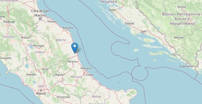 Terremoto ad Ascoli (Ingv)