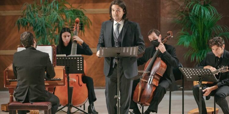 Carlo Vistoli, Sezione Aurea e Filippo Pantieri per il concerto IUC in Aula Magna della Sapienza, il 9 ottobre 2021 a Roma.Photo © 2021 Federico Priori e Andrea Caramelli