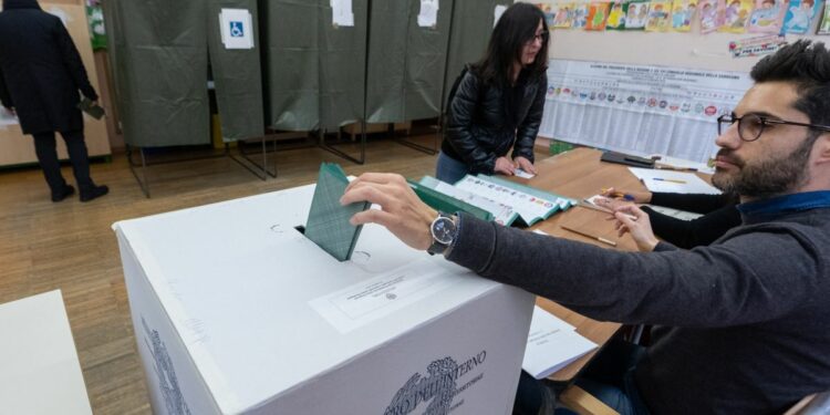 Fac-simile scheda elettorale Regionali Lazio