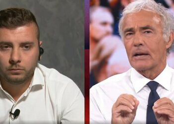 Marco Liccione e Massimo Giletti, lite a Non è l'Arena