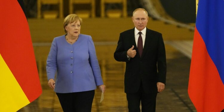 Putin e Merkel