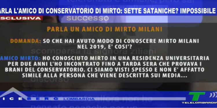 Mirto Milani, il caso Ziliani a Iceberg