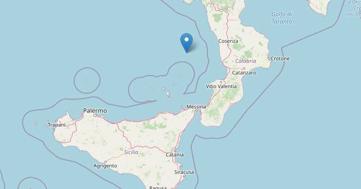 Terremoto mar Tirreno (Ingv)