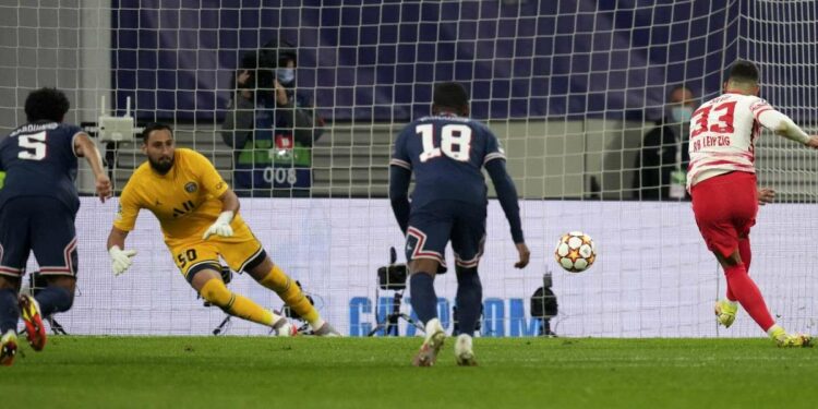 Video Lipsia Psg (2-2) Champions League gruppo A 4^ giornata (Foto LaPresse)