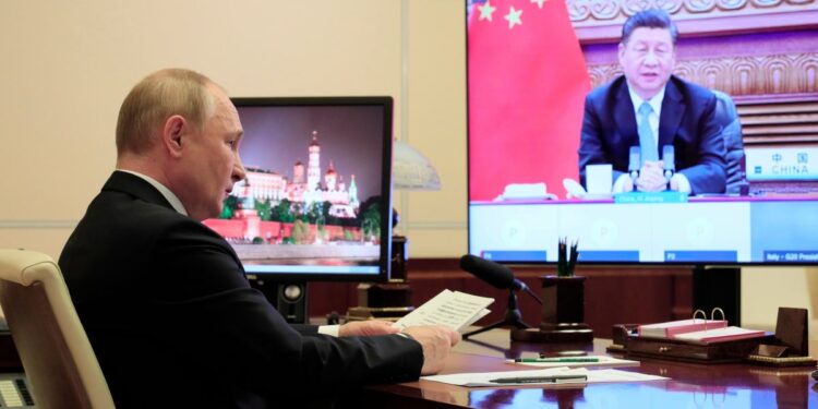 Putin e Xi Jinping