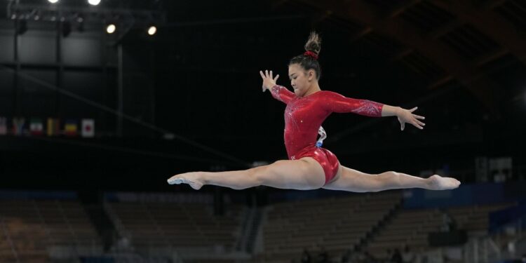 Sunisa Lee, ginnasta americana (Foto LaPresse)