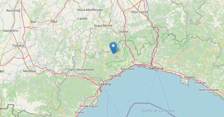 Terremoto Savona (Ingv)