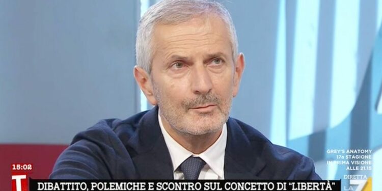 Gianrico Carofiglio a Tagadà