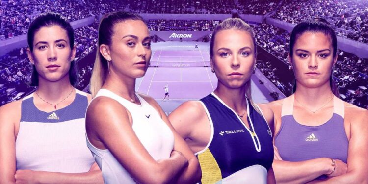 Wta Finals 2021: le semifinali sono Badosa Muguruza e Kontaveit Sakkari (da facebook.com/WTA)