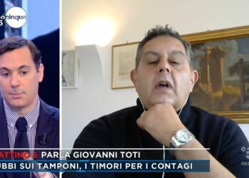 Giovanni Toti a Canale 5