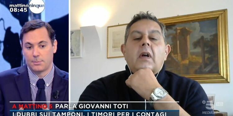 Giovanni Toti a Canale 5