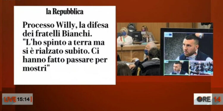 Omicidio Willy, Ore 14