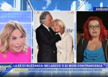 Monica, ex di Lando Buzzanca, a Pomeriggio 5