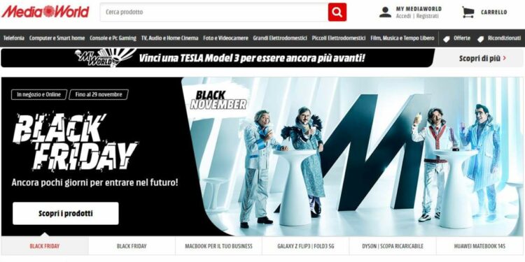 Black Friday 2021 di Mediaworld