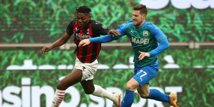 Diretta Sassuolo Milan (Foto LaPresse)