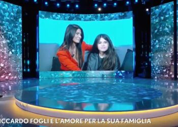 Karin Trentini e Michelle, moglie e figlia Riccardo Fogli