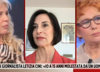 Letizia Cini, ospite a "Storie Italiane"