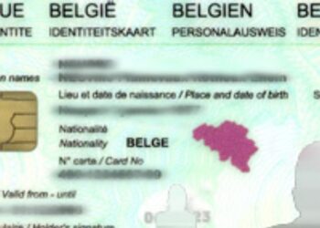 Carta identità Belgio