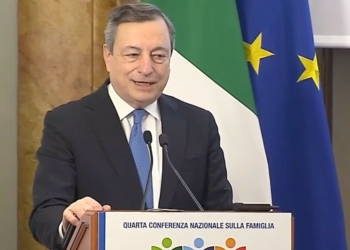 Draghi conferenza famiglia