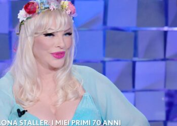 Ilona Staller a Verissimo