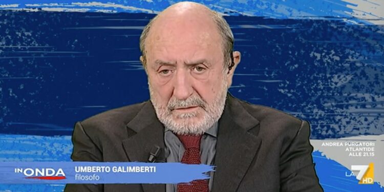 Il filosofo Umberto Galimberti a In Onda