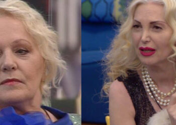 Katia Ricciarelli e Marchesa Daniela Del Secco D'Aragona, GF Vip