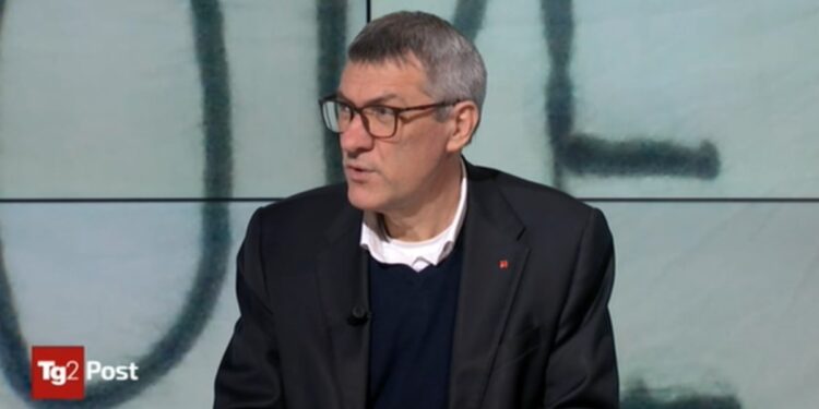 Maurizio Landini (Tg2 Post, 2021)