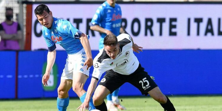 Calciomercato Salernitana - piace Maggiore dello Spezia (Foto LaPresse)