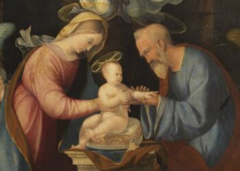 Andrea Previtali, Natività (1520 circa) (Arconate, Santuario di S. Maria Nascente)