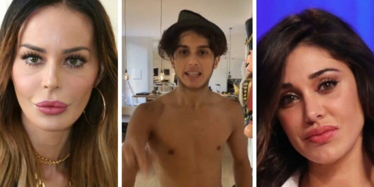 Nina Moric vs Belen Rodriguez per il figlio Carlos Maria