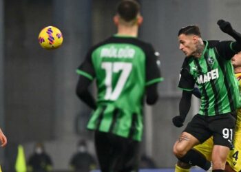 Calciomercato - Gianluca Scamacca dal Sassuolo al West Ham (Foto LaPresse)