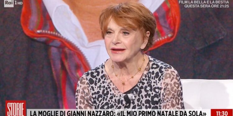 Nadia Ovcina, moglie di Gianni Nazzaro (Storie Italiane)