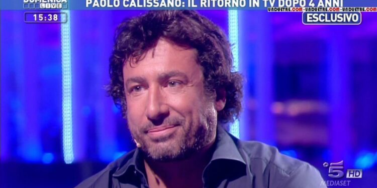 Paolo Calissano, l'ospitata a Domenica Live del 2014