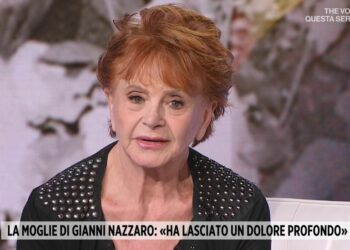 Nada Ovcina, moglie Gianni Nazzaro, a Storie Italiane