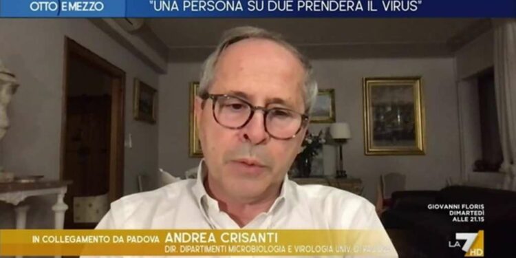 Andrea Crisanti a Otto e Mezzo