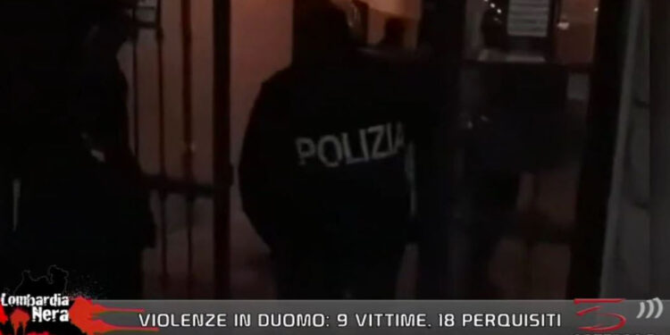 Violenze in Duomo, Lombardia Nera