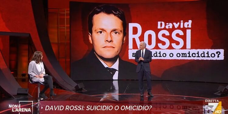 David Rossi, il caso a Non è l'Arena