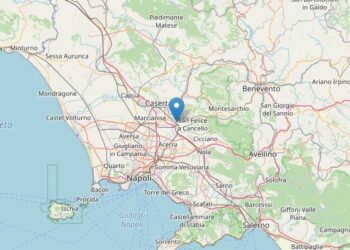 Terremoto a Caserta, Ingv