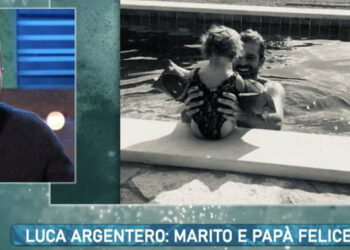 Luca Argentero e la figlia