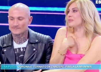 Paola Cauro e l'ex fidanzato Dario Socci a "Domenica Live"