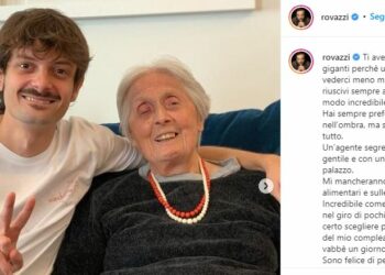 Fabio Rovazzi, il post dedicato alla nonna morta (Instagram)