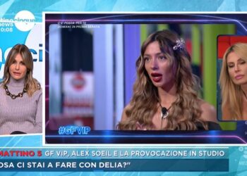 Arianna David a Mattino 5