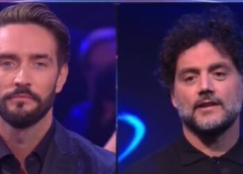 Alex Belli e Barù Gaetani (GF Vip, 2022)