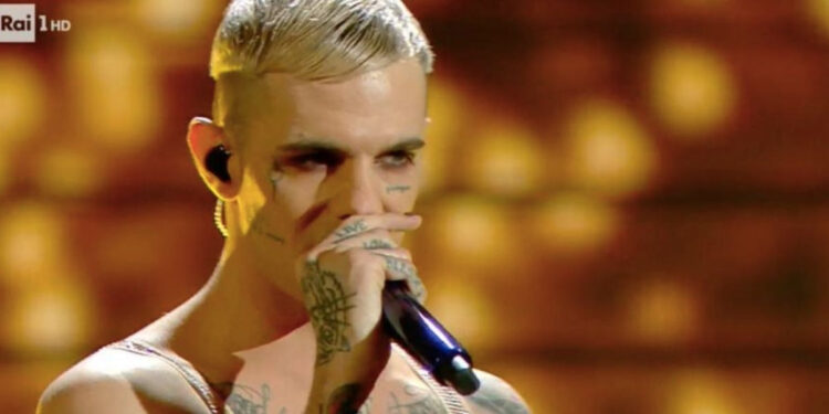 Achille Lauro al Festival di Sanremo