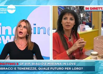 Arianna David a Mattino 5