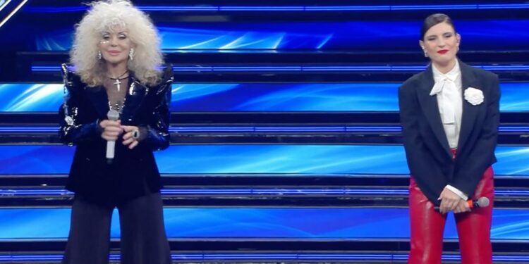 Donatella Rettore e Ditonellapiaga a Sanremo 2022