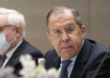 Il ministro degli Esteri Russo Sergej Lavrov (LaPresse)