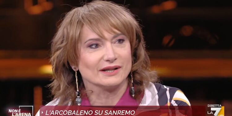 Vladimir Luxuria a Non è l'Arena di Massimo Giletti