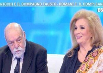 Fausto Pinna e Iva Zanicchi a 'Domenica Live'